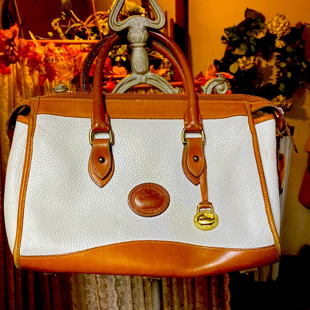 Vintage Dooney and Bourke Satchel with Dust Cover